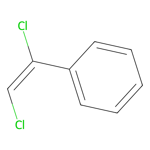 Styrene, alpha,beta-dichloro- structure
