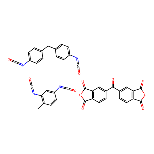 (C17-H6-O7.C15-H10-N2-O2.C9-H6-N2-O2)x- structure