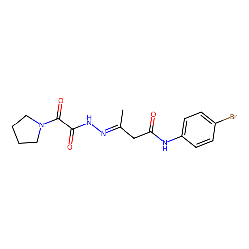 C16H19BrN4O3 structure