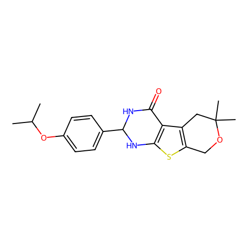 C20H24N2O3S structure