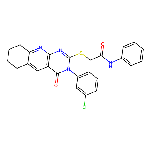 C25H21ClN4O2S structure
