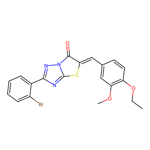 C20H16BrN3O3S structure