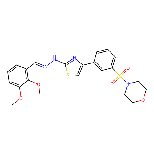 C22H24N4O5S2 structure