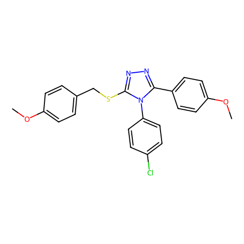 C23H20ClN3O2S structure