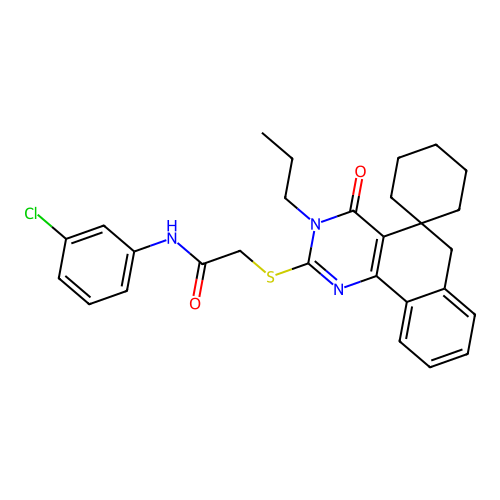 C28H30ClN3O2S structure