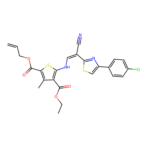 C24H20ClN3O4S2 structure