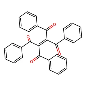 2-Butene-1,4-dione, 2,3-dibenzoyl-1,4-diphenyl- structure