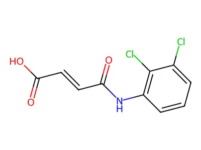 4-(2,3-二氯苯氨基)-4-氧代丁-2-烯酸 structure