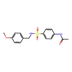 N-benzyl-4-(methanesulfonamidomethyl)benzamide structure