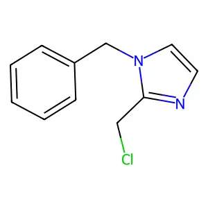 1-benzyl-2-(chloromethyl)-1H-imidazole structure