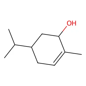 p-Menth-6-en-2-ol, (2S,4S)-(+)- structure