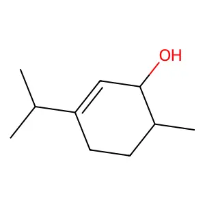 6-甲基-3-异丙基-2-环己烯-1-醇 structure