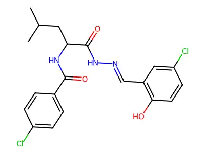 CAS 5862-18-0 - C20H21Cl2N3O3 structure