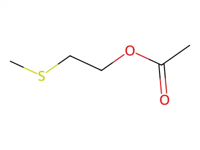 2-methylsulfanylethyl Acetate structure