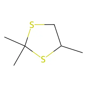 2,2,4-三甲基-1,3-二硫戊环 structure