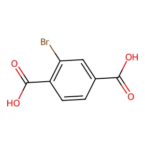 Bromoterephthalic acid structure