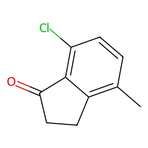 1H-Inden-1-one, 7-chloro-2,3-dihydro-4-methyl- structure