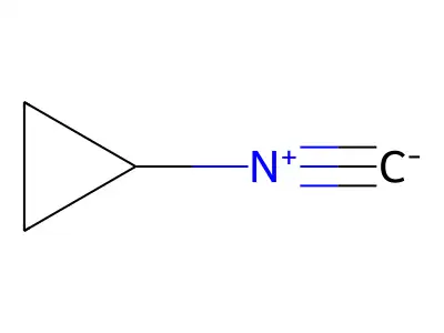 Isocyanocyclopropane structure