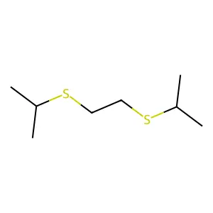 Ethane, 1,2-bis(isopropylthio)- structure