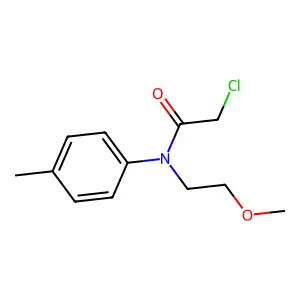 2-Chloro-N-(2-methoxyethyl)-N-(4-methylphenyl)acetamide structure
