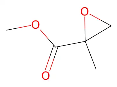 Methyl 2-methylglycidate structure