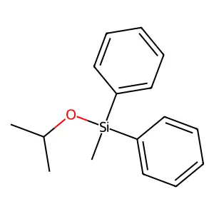 Silane, methyl(1-methylethoxy)diphenyl- structure