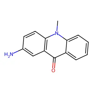 2-Amino-10-methylacridin-9(10H)-one structure