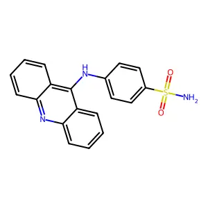 4-(9-吖啶基氨基)苯磺酰胺 structure