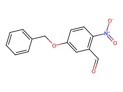 5-(Benzyloxy)-2-nitrobenzaldehyde structure