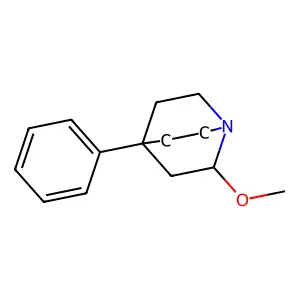2-Methoxy-4-phenyl-1-azabicyclo[2.2.2]octane structure