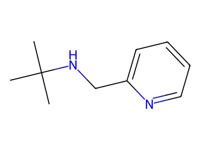 2-methyl-N-(pyridin-2-ylmethyl)propan-2-amine structure