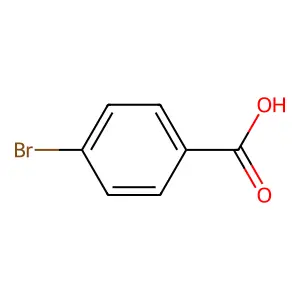 4-溴苯甲酸 structure