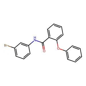 N-(3-bromophenyl)-2-phenoxybenzamide structure