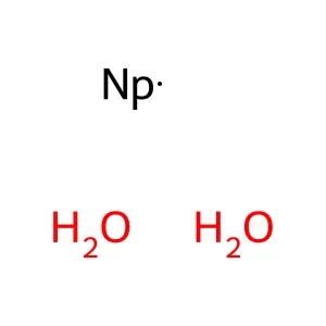 (~237~Np)Neptunium--water (1/2) structure