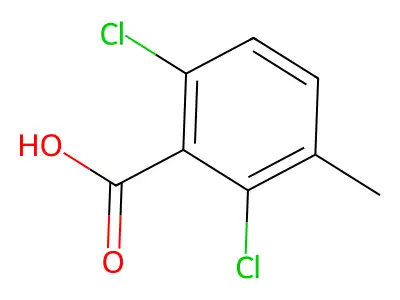2,6-Dichloro-3-methylbenzoic acid structure