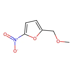 2-(Methoxymethyl)-5-nitrofuran structure