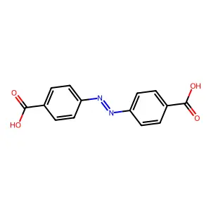 4,4'-Azobisbenzoic acid structure