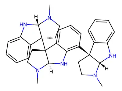 Hodgkinsine structure