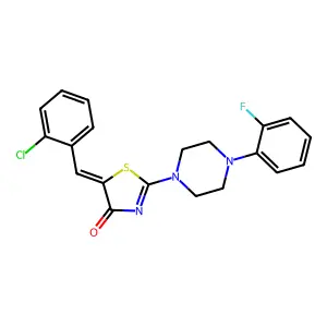 C20H17ClFN3OS structure