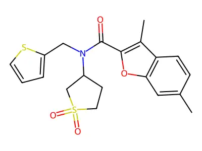 2-Benzofurancarboxamide,3,6-dimethyl-N- -N- - structure