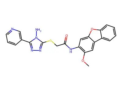 3'-azido-3'-deoxy-adenosine structure