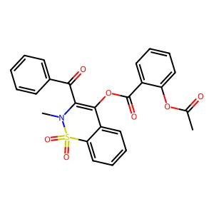 (3-benzoyl-2-methyl-1,1-dioxo-1 structure