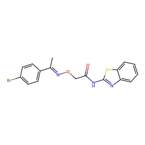 C17H14BrN3O2S structure