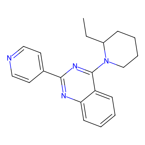 4-(2-Ethylpiperidin-1-yl)-2-pyridin-4-ylquinazoline structure