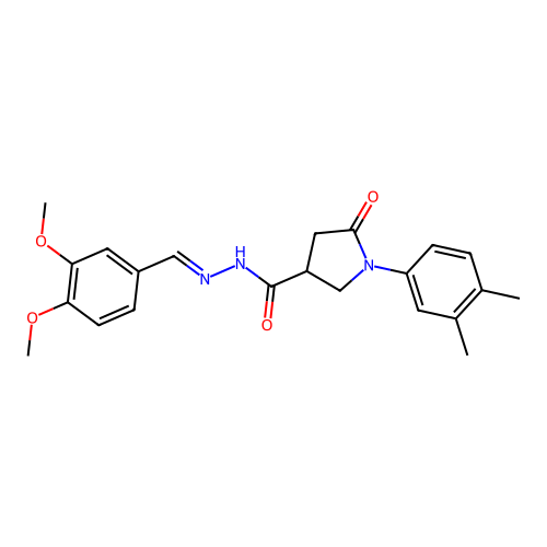 C22H25N3O4 structure