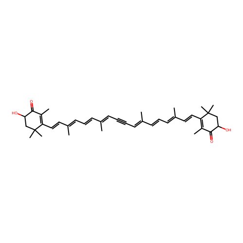 15,15'-Didehydroastaxanthin structure