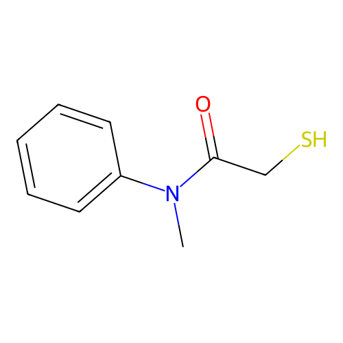 n-Methyl-n-phenyl-2-sulfanylacetamide structure