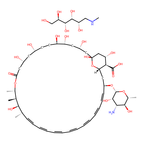 Amphoglucamine structure