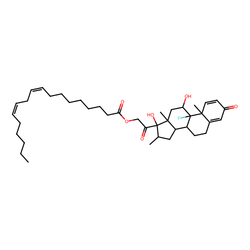 Dexamethasone linoleate structure