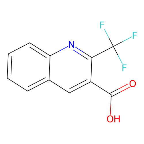 2-(trifluoromethyl)quinoline-3-carboxylic Acid structure